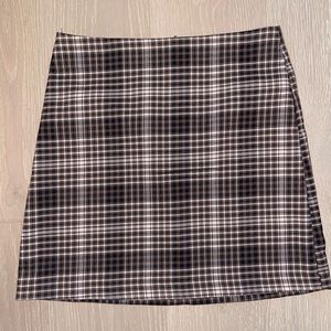 GB Girls size 12 zipper back plaid skirt